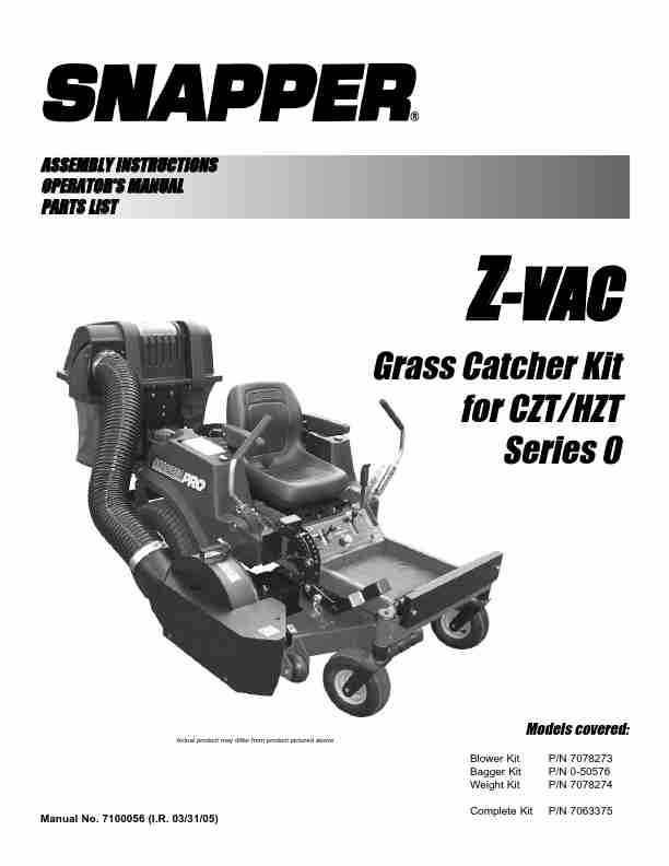 Snapper Lawn Mower BH500-page_pdf